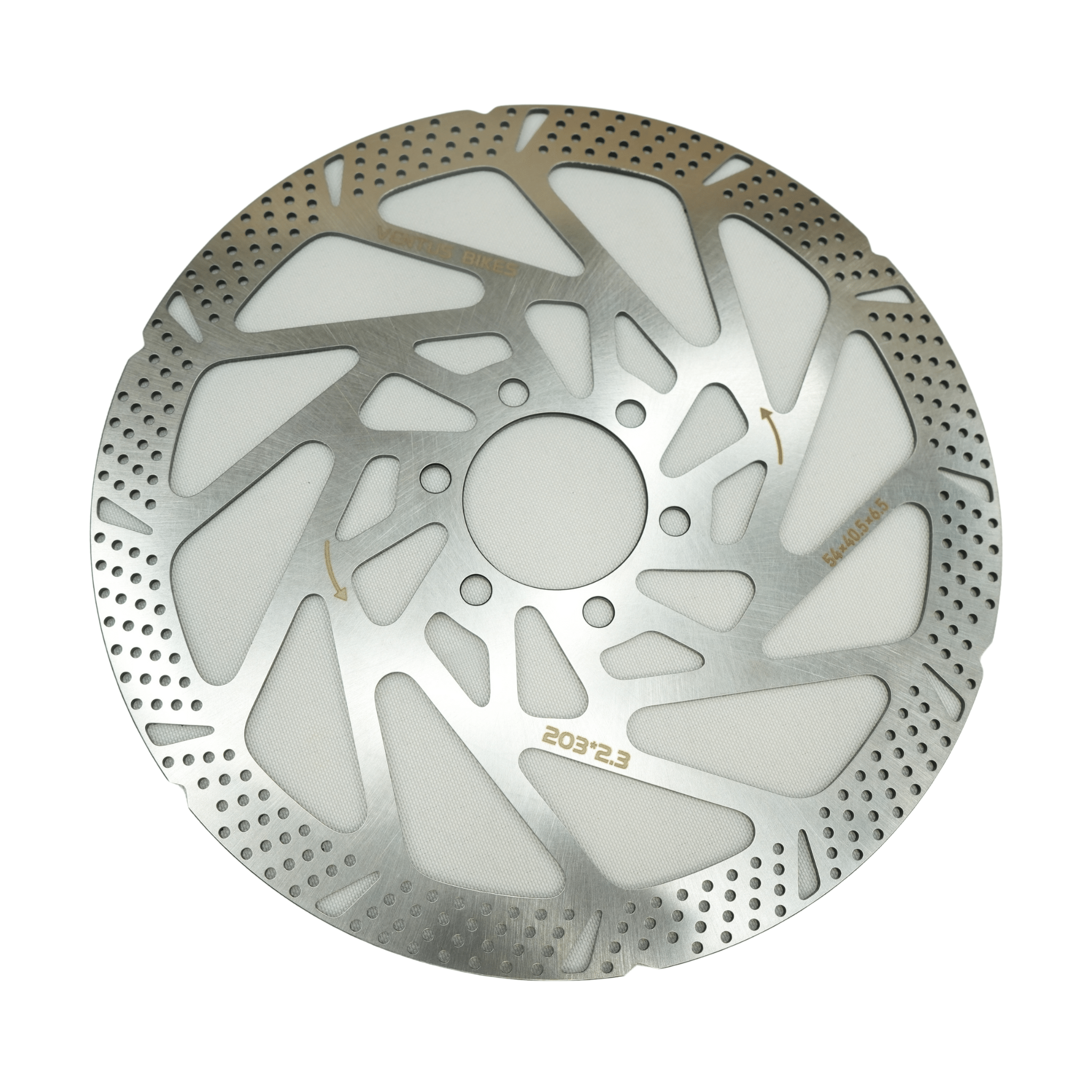 203mm - 2.3 Rear Disc (Ventus OEM) by Ventus Bikes USA | Electric Dirt Bike Ventus One Parts