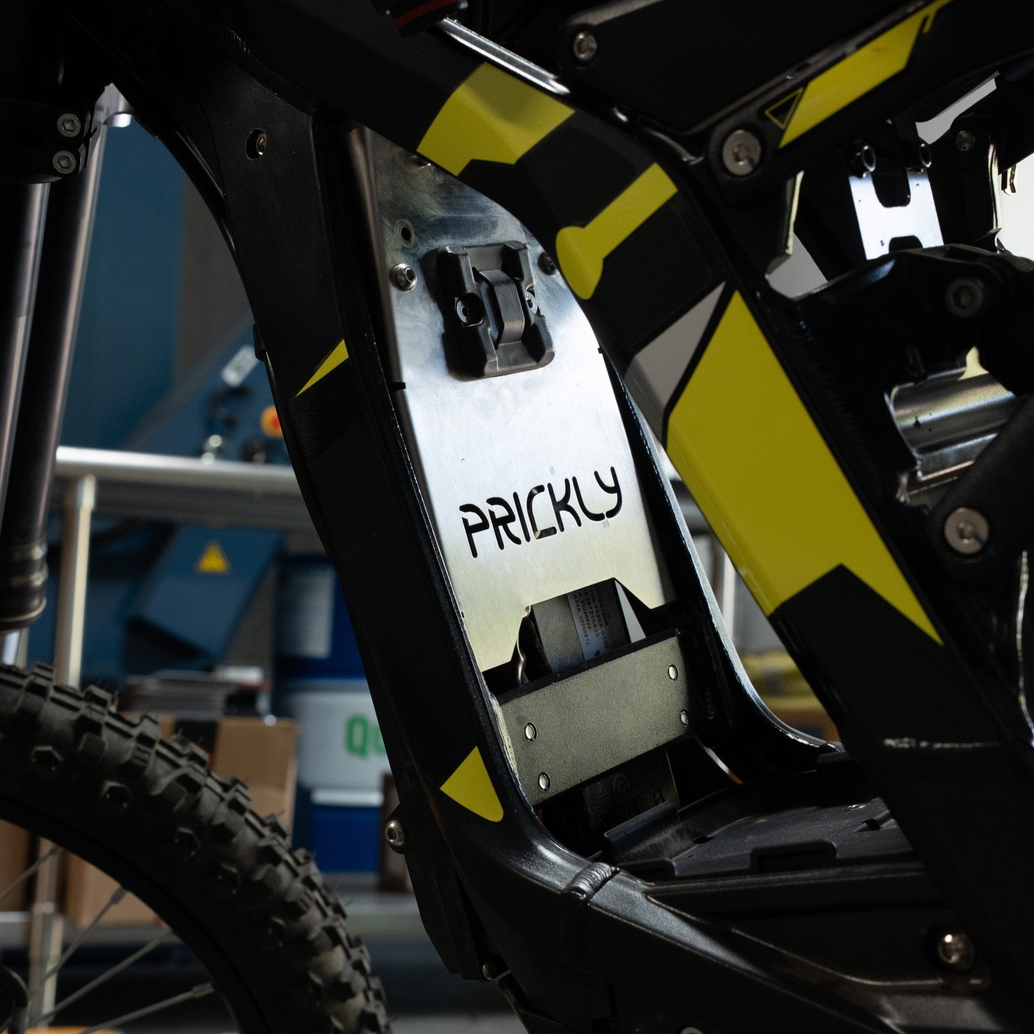 Front Mounting Plate by Ventus Bikes USA | Electric Dirt Bike Prickly