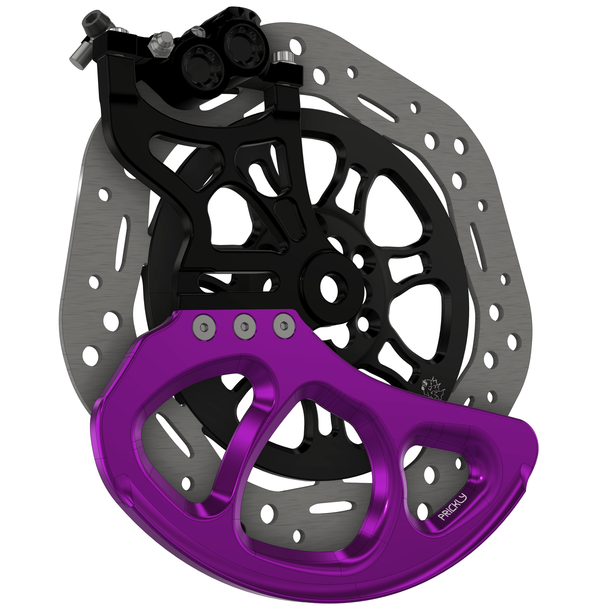 Prickly Disc Guard Fin by Ventus Bikes USA | Electric Dirt Bike Vehicles & Parts