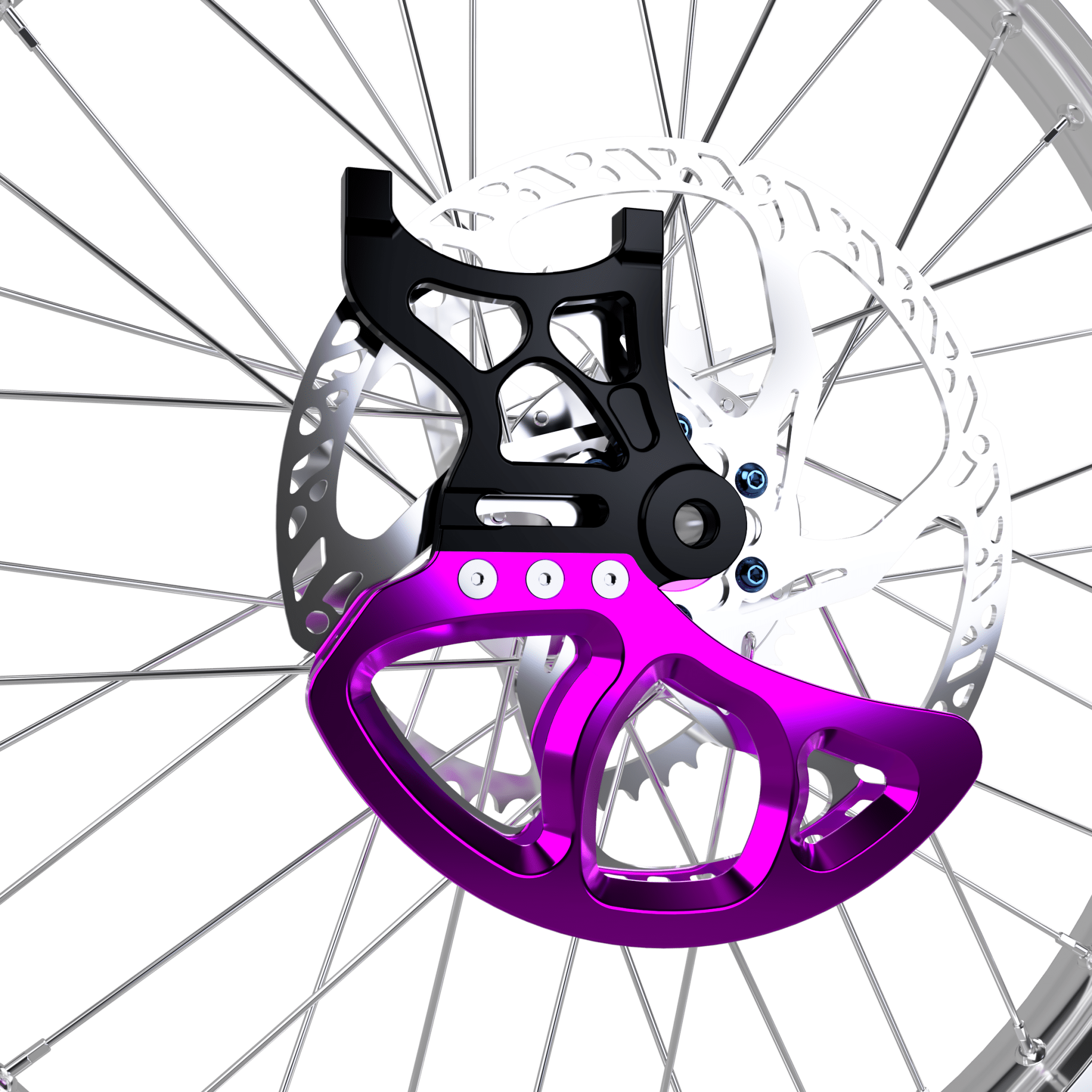 Prickly Disc Guard Fin by Ventus Bikes USA | Electric Dirt Bike Vehicles & Parts