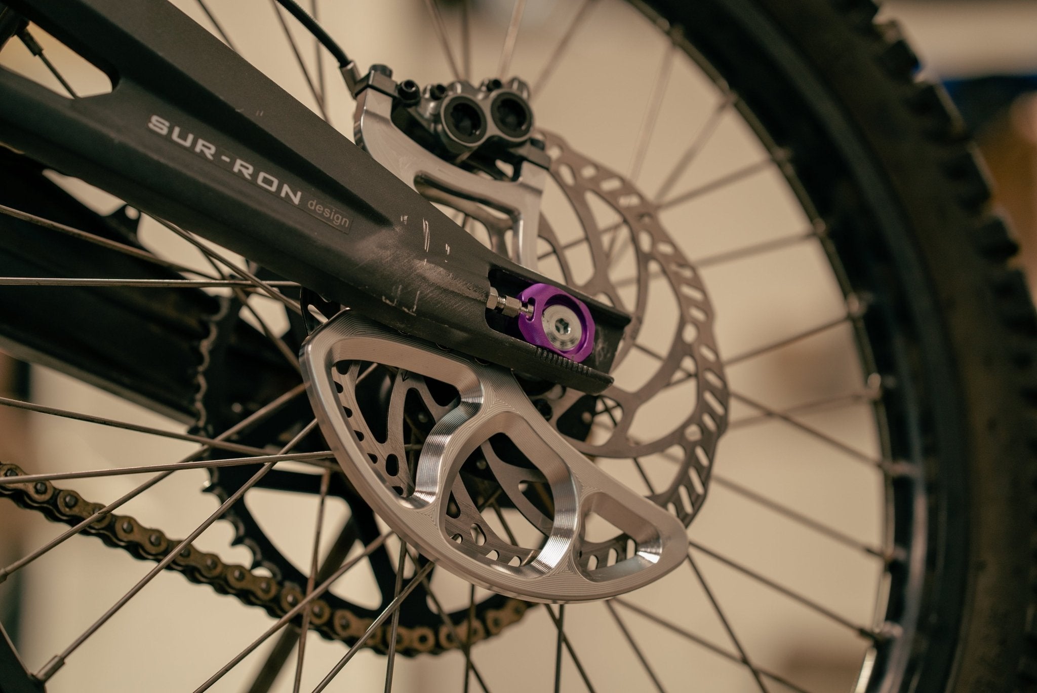 Prickly Disc Guard Fin by Ventus Bikes USA | Electric Dirt Bike Vehicles & Parts