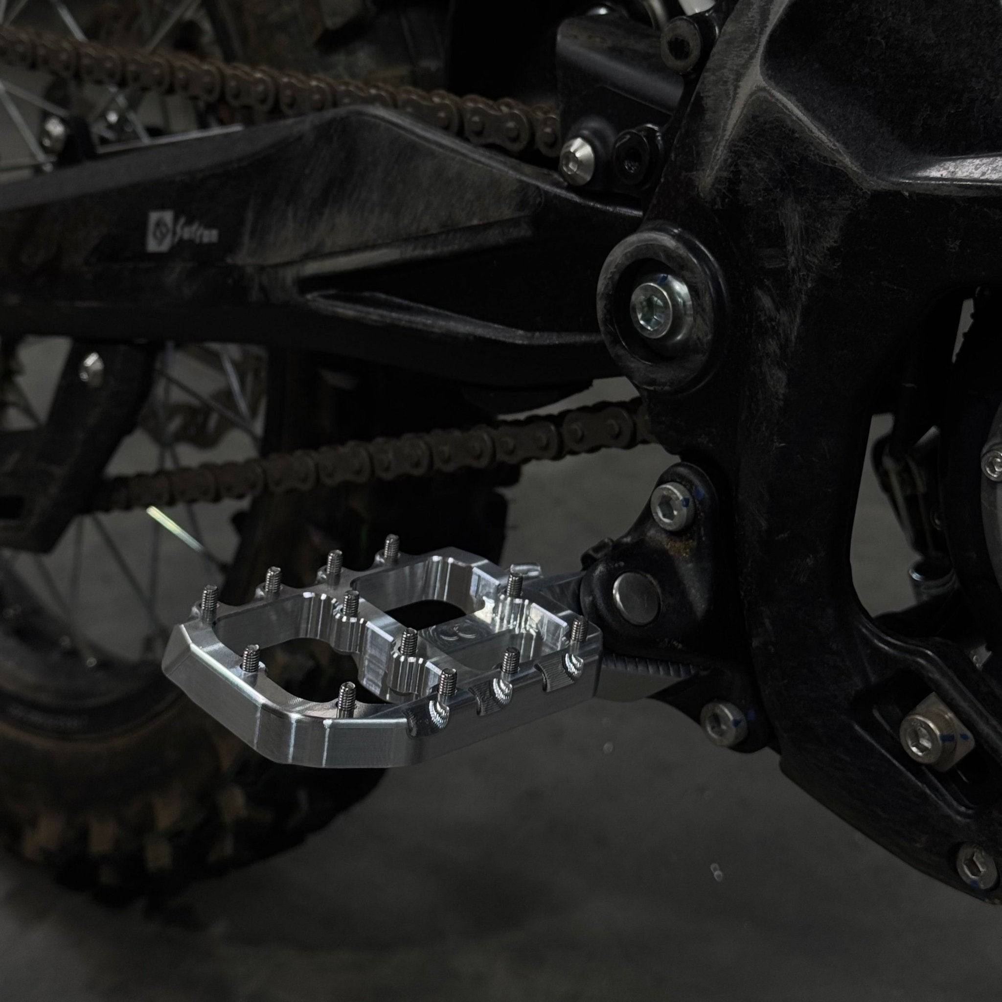 Prickly Foot Pegs Wide by Ventus Bikes USA | Electric Dirt Bike Vehicles & Parts