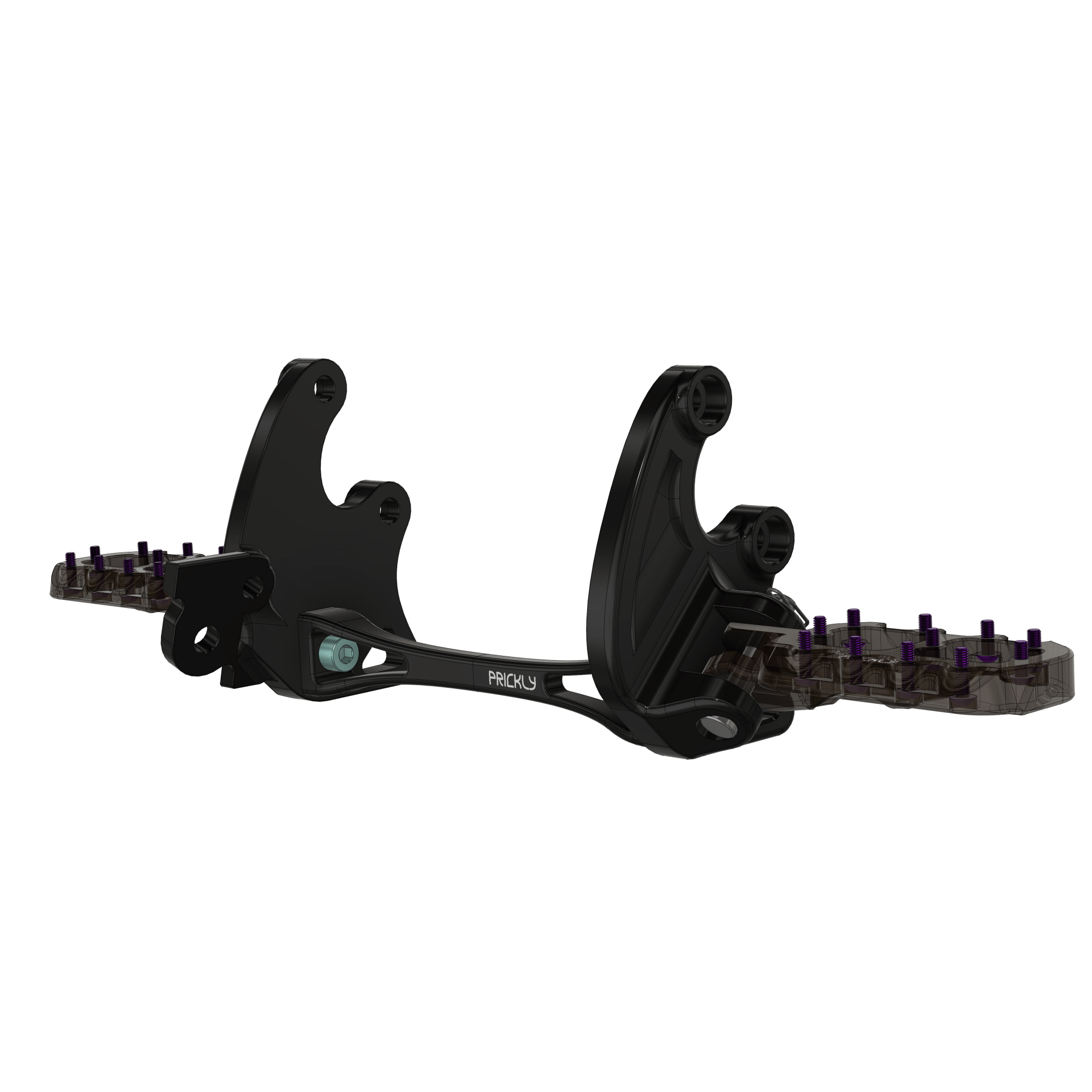 Prickly Footpeg Brackets E Ride by Ventus Bikes USA | Electric Dirt Bike Vehicles & Parts