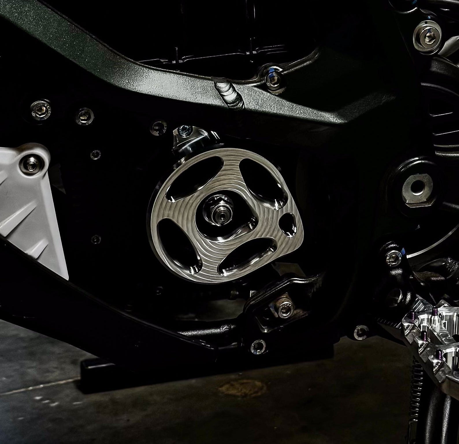Prickly Ultra Bee Motor Cover by Ventus Bikes USA | Electric Dirt Bike aftermarket parts