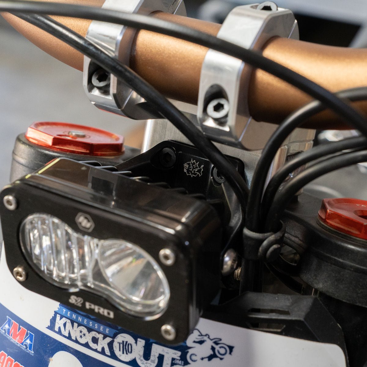 S2 Headlight Mount by Ventus Bikes USA | Electric Dirt Bike Vehicles & Parts
