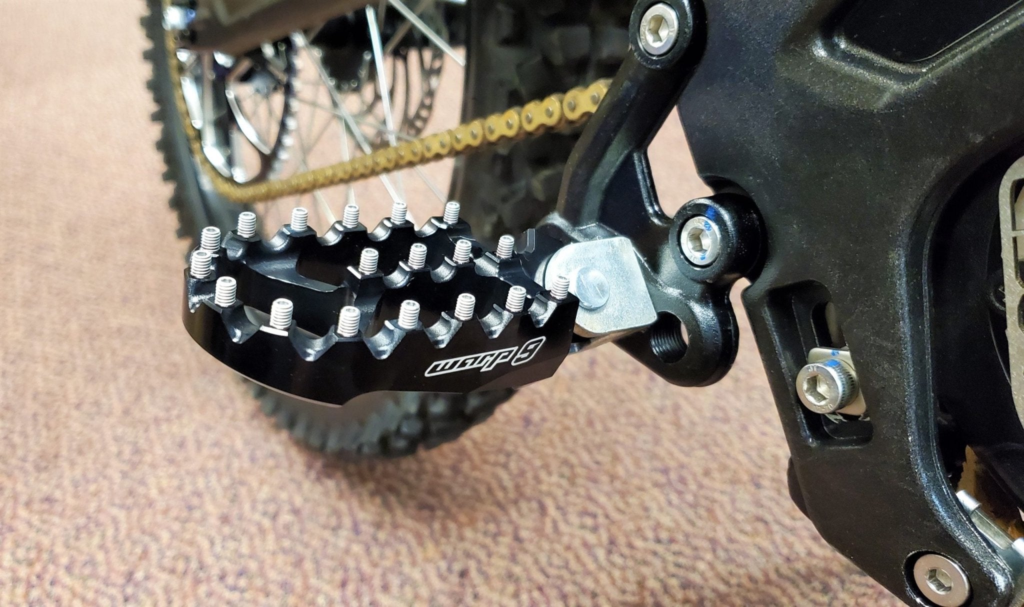 Surron LBX Foot Pegs (Collective) by Ventus Bikes USA | Electric Dirt Bike Surron
