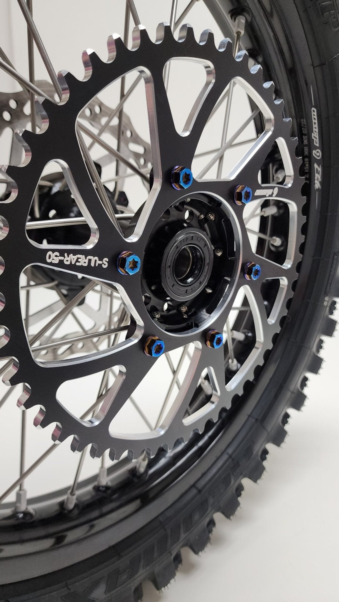 Ultra Bee Titanium Sprocket Bolts (Collective) by Ventus Bikes USA | Electric Dirt Bike Surron