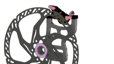 220mm Rear Caliper Mount by Ventus Bikes USA | Electric Dirt Bike Vehicles & Parts
