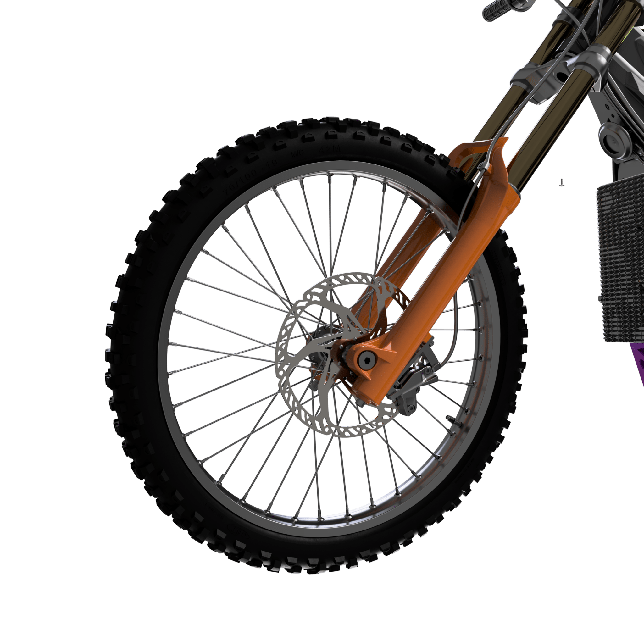 220mm Surron Fixed Rotor by Ventus Bikes USA | Electric Dirt Bike aftermarket parts