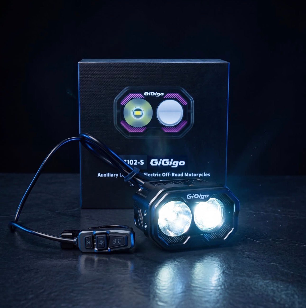 GiGigo Gi02-S Headlight by Ventus Bikes USA | Electric Dirt Bike Parts/Components