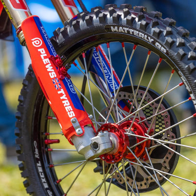 Plews Tires - MX2 MATTERLY GP - Intermediate - All Terrain Motocross Front Tire by Ventus Bikes USA | Electric Dirt Bike Parts/Components