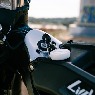 Prickly AirTag Holder Keychain by Ventus Bikes USA | Electric Dirt Bike
