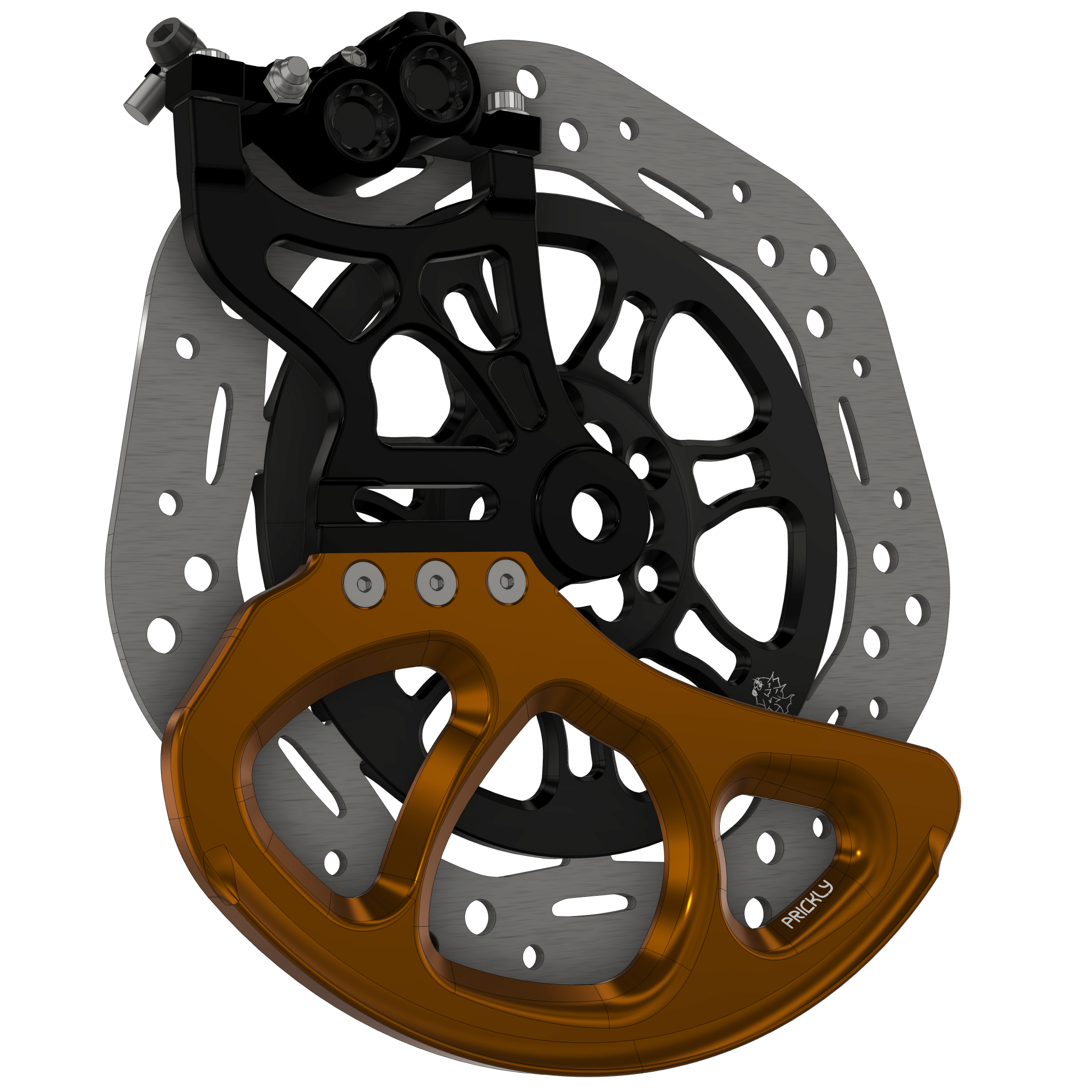 Prickly Disc Guard Fin by Ventus Bikes USA | Electric Dirt Bike Vehicles & Parts