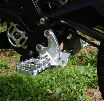 Prickly Footpeg Brackets by Ventus Bikes USA | Electric Dirt Bike Vehicles & Parts