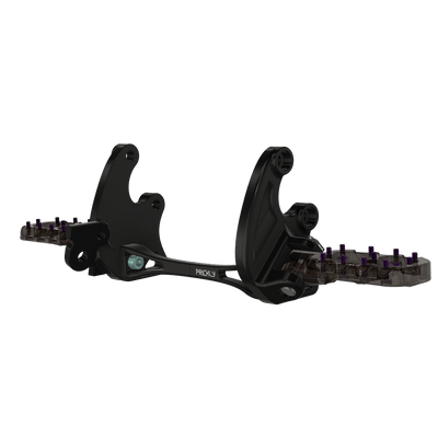 Prickly Footpeg Brackets E Ride by Ventus Bikes USA | Electric Dirt Bike Vehicles & Parts