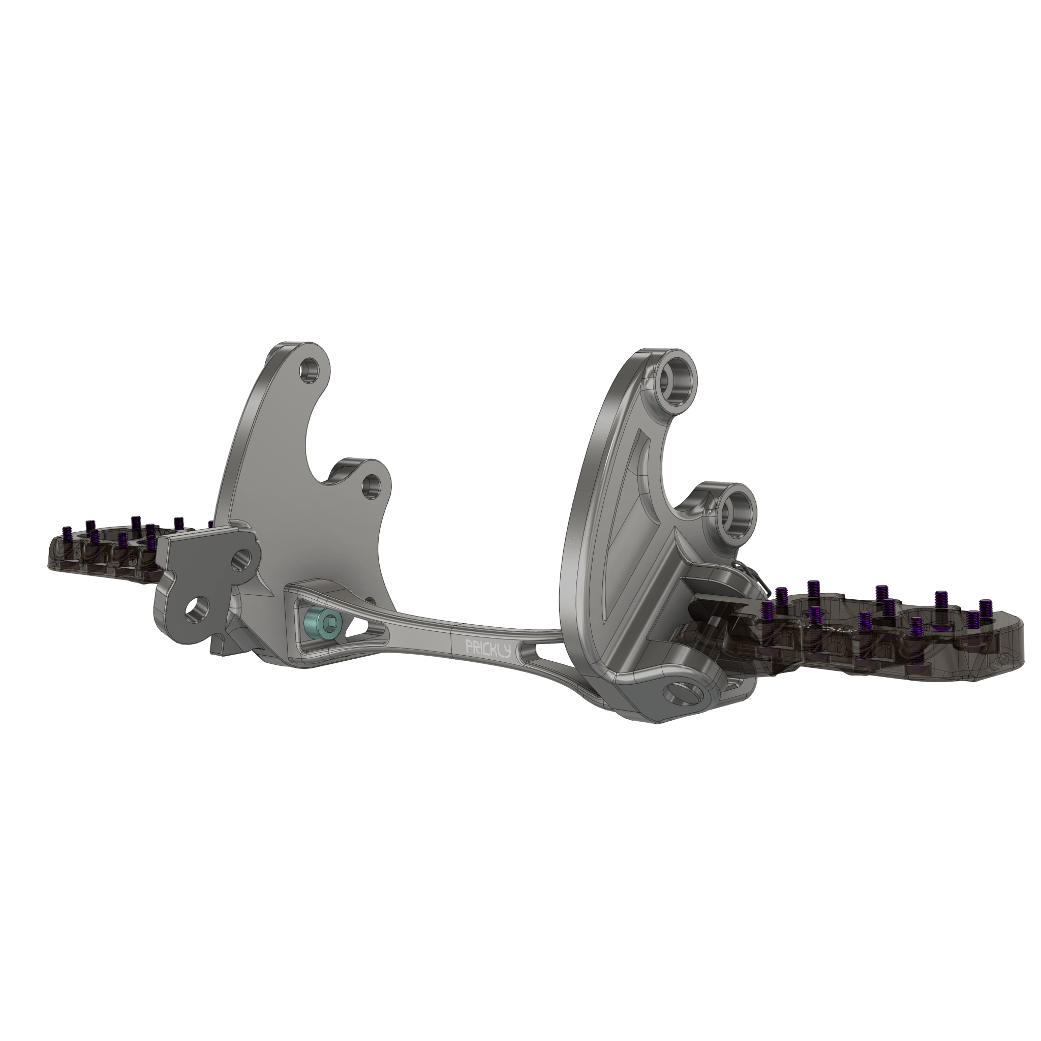 Prickly Footpeg Brackets E Ride by Ventus Bikes USA | Electric Dirt Bike Vehicles & Parts