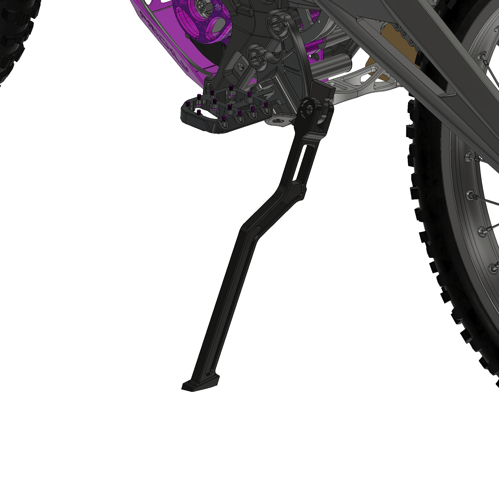 Prickly Kickstand by Ventus Bikes USA | Electric Dirt Bike Prickly