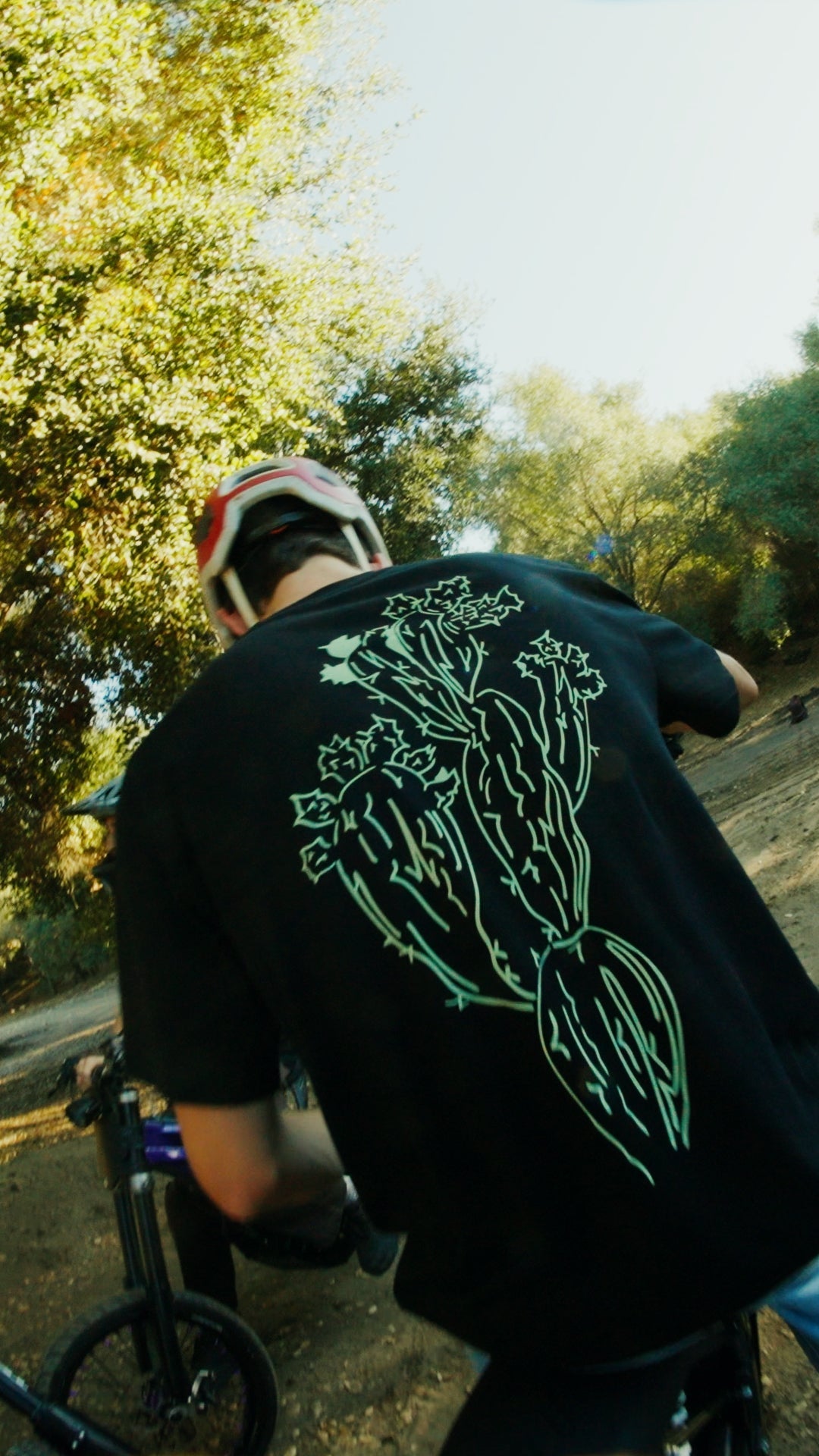 Prickly Pear Black Tee by Ventus Bikes USA | Electric Dirt Bike