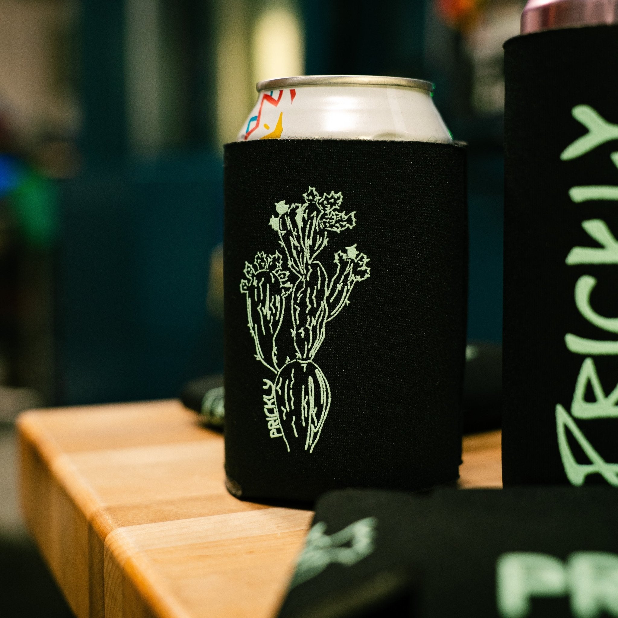 Prickly Pear Can Coozie by Ventus Bikes USA | Electric Dirt Bike