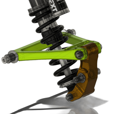 Prickly Suspension Triangle by Ventus Bikes USA | Electric Dirt Bike Vehicles & Parts