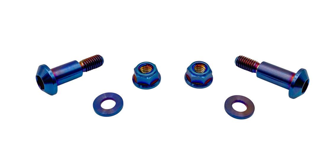 Shorty Style Ultra Bee Lever Pivot Bolts – Titanium Upgrade (Collective) by Ventus Bikes USA | Electric Dirt Bike