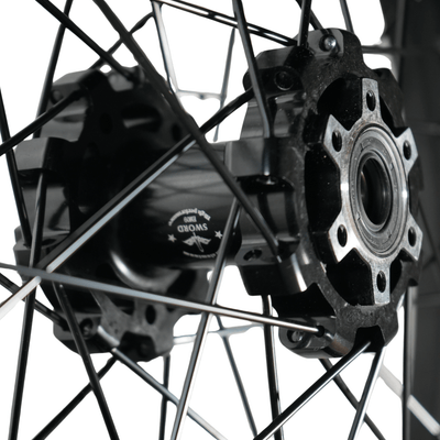 Sword 17" SuperMoto Wheelset for 79 Bike/V1/V1+ by Ventus Bikes USA | Electric Dirt Bike Parts/Components