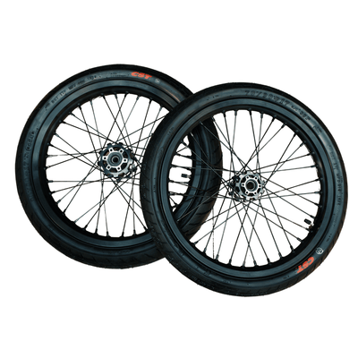 Sword 17" SuperMoto Wheelset for 79 Bike/V1/V1+ by Ventus Bikes USA | Electric Dirt Bike Parts/Components