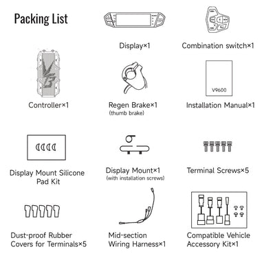 Ventus Aetos Max Controller by Ventus Bikes USA | Electric Dirt Bike Parts/Components