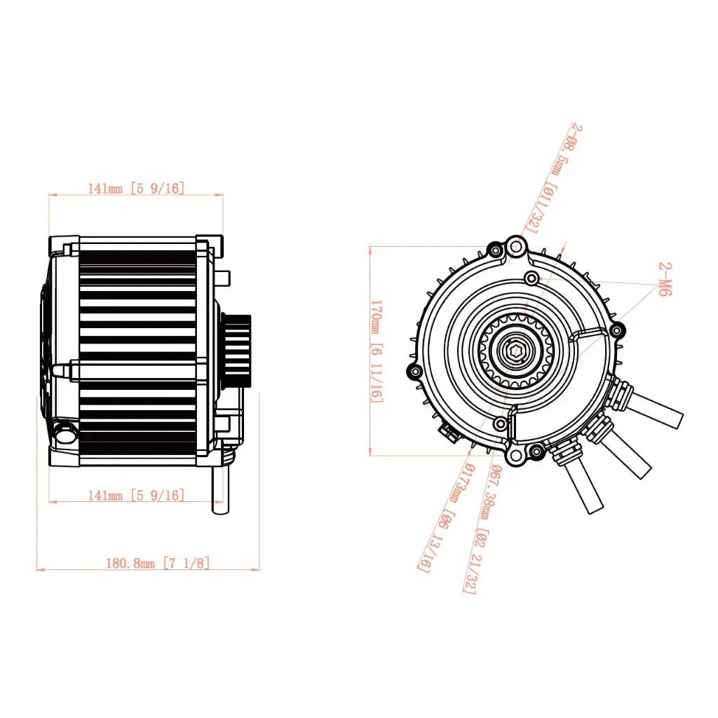 Ventus VTB Ryuga 81kW Motor
